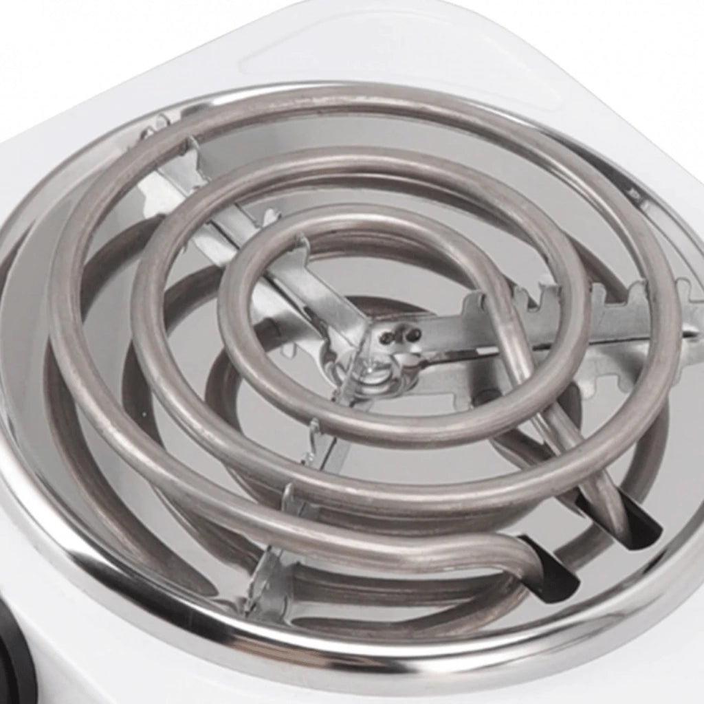 Electric Stove (Double) for cooking, Hot Plate heat up in just 2 mins, Easy to clean, 2000W